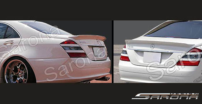 Custom Agressive  Sedan Trunk Wing (2007 - 2013) - $425.00 (Manufacturer Sarona, Part #MB-048-TW)
